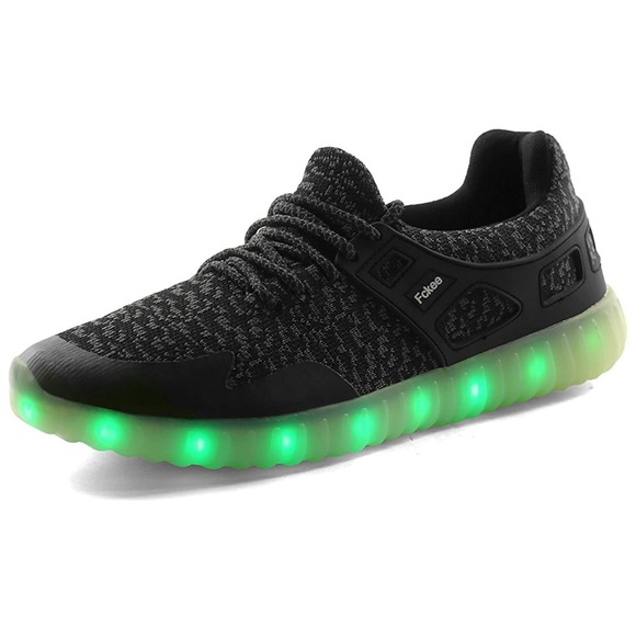 Black light up shoes - Picture 4 of 9